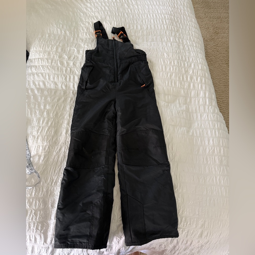 Champion Kids Snow Bib Ski Pants C9 Youth Boy M 8-10 Pockets Adjustable straps